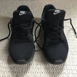 Black Nike running/walking sneakers